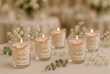 Load image into Gallery viewer, candle wedding favors
